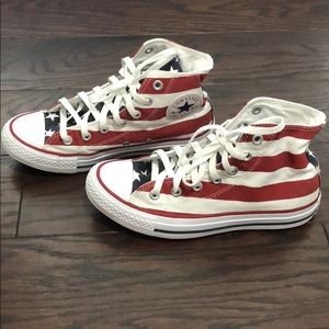 American Flag Converse